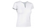 T-shirt 190gr/m2 CANCUN Senhora Branca
