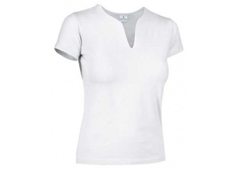 T-shirt 190gr/m2 CANCUN Senhora Branca