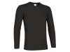 Sweat Manga comprida 190gr/m2 CATCH Adulto Preta