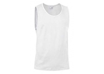 T-shirt Manga Cava 160gr/m2 Fit COACH Adulto Branca