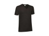 T-shirt em V 160gr/m2 CRUISE Preto