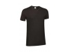T-shirt Gola em V 160gr/m2 FRESH Adulto Preto