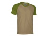 T-shirt Bicolor 160gr/m2 CAIMAN Adulto