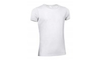 T-shirt elstica 190gr/m2 SAIGGON Adulto Branca