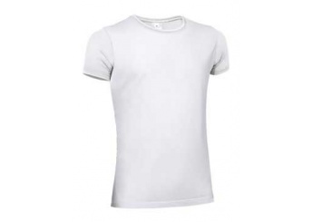 T-shirt elstica 190gr/m2 SAIGGON Adulto Branca
