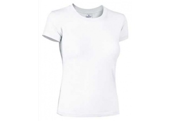 T-shirt 190gr/m2 TIFFANY Senhora Branca