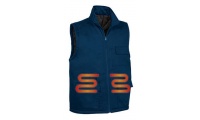 Colete multi-bolsos aquecimento elctrico DEER 3XL
