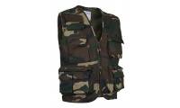 Colete multi-bolsos 200gr/m2 SAFARI Adulto Camuflado