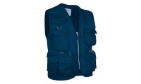 Colete multi-bolsos 200gr/m2 SAFARI 3XL Cores