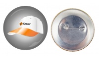Crach (Americano) c/ Alfinete - 59mm