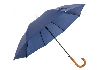 Guarda-Chuva Automtico com Copo Curvo e Cabo em Madeira