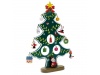 rvore de natal com 12 elementos decorativos