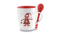 Caneca com Decorao de Pai Natal