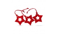 Enfeite de Natal 3 estrelas