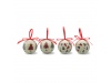 Caixa com 4 bolas de Natal