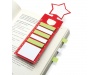 Marcador de livros com memos