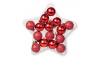 15 Bolas de Natal em forma de Estrela