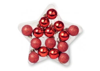 15 Bolas de Natal em forma de Estrela