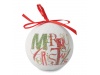 Bola de Natal em caixa