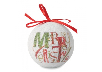 Bola de Natal em caixa