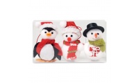 Bonecos de neve decorativos