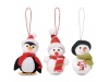 Bonecos de neve decorativos