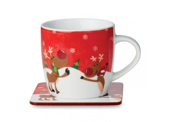 Caneca com rena 300ml