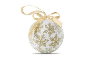 Bola de Natal e gancho de fita