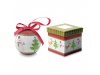 Bola de Natal em acabamento prola
