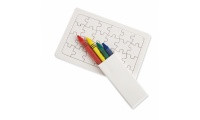 PUZZLE COM LPIS DE CERA PIKI
