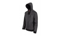 Bluso softshell bicolor com capa