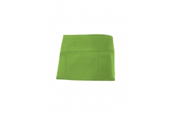 Avental curto com bolsos