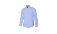 Camisa oxford stretch manga comprida homem