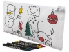 ESTOJO CHRISTMAS COM DESENHO E SET DE CERAS
