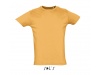 T-SHIRT DE GOLA REDONDA EM MALHA SLUB CORES PARA HOMEM FIRST