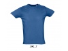 T-SHIRT DE GOLA REDONDA EM MALHA SLUB CORES PARA HOMEM FIRST