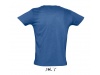 T-SHIRT DE GOLA REDONDA EM MALHA SLUB CORES PARA HOMEM FIRST