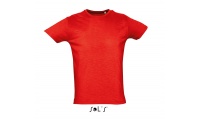 T-SHIRT DE GOLA REDONDA EM MALHA SLUB CORES PARA HOMEM FIRST