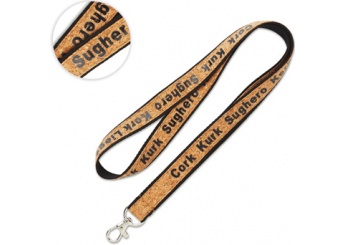 Lanyard com sobreposio de cortia