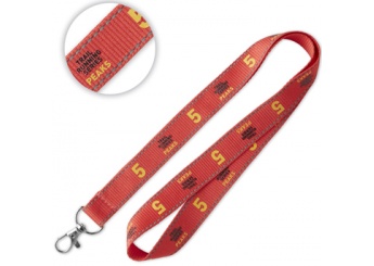 Lanyard com fios reflexivos
