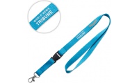 Lanyard Polister plano com fivela destacvel