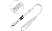 Lanyard PET reciclado com fivela