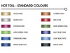 Lanyard polister fino com design de folha metlica