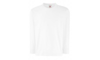 T-Shirt manga comprida Kids 160 gr Branca