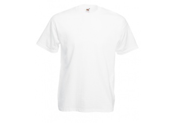 T-Shirt Valueweight 160 gr Branca