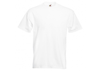 T-Shirt Super Premium 190gr Branca 3XL 5XL