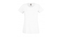 T-shirt Lady-Fit Original T 145gr Branca