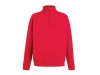 Sweatshirt Zip Neck 240 gr Cores