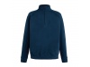 Sweatshirt Zip Neck 240 gr Cores