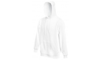 Sweatshirt Branca com Capuz Hooded 280gr
